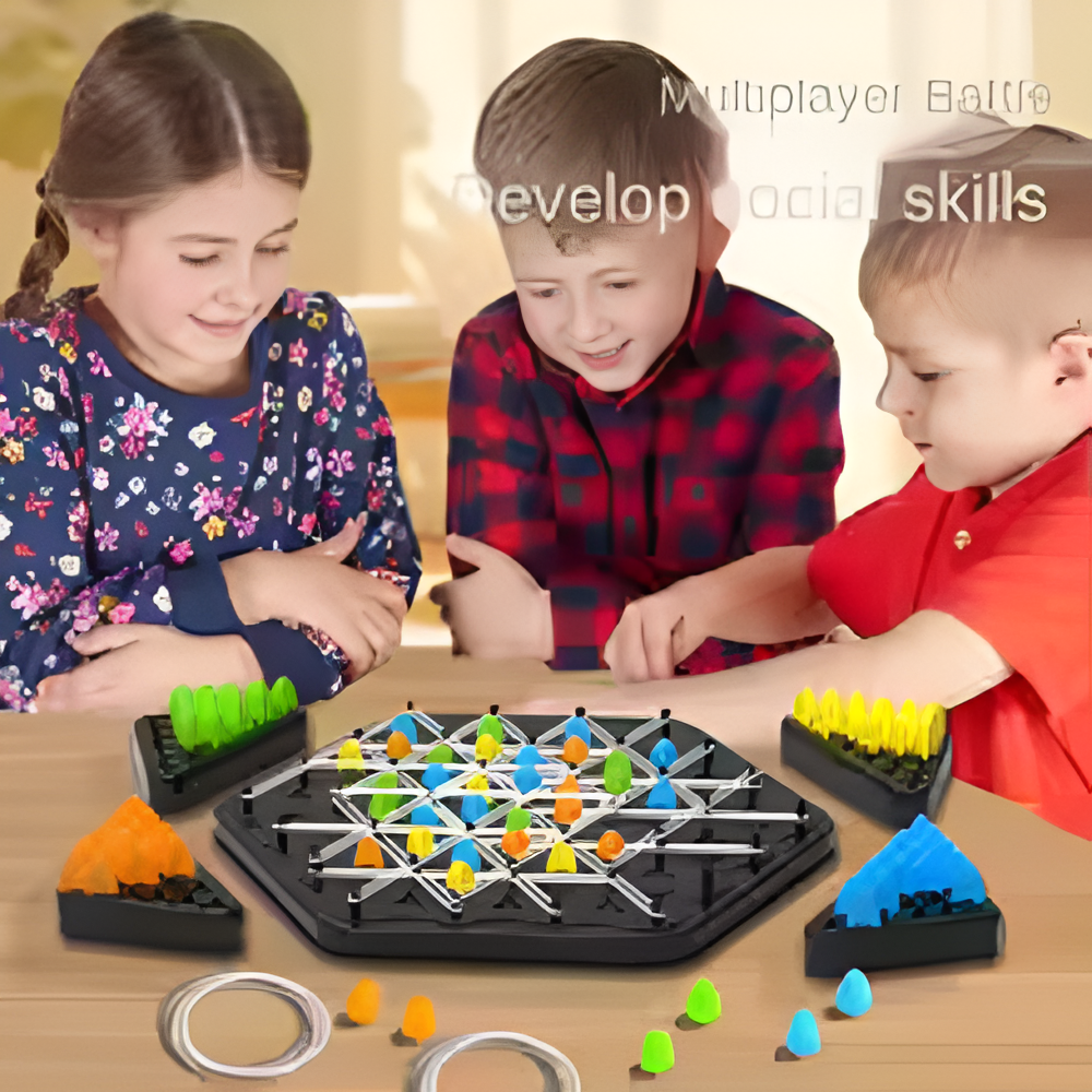 Triggle Game, Triggle Game, Funny Triggles Game Rubber Bands